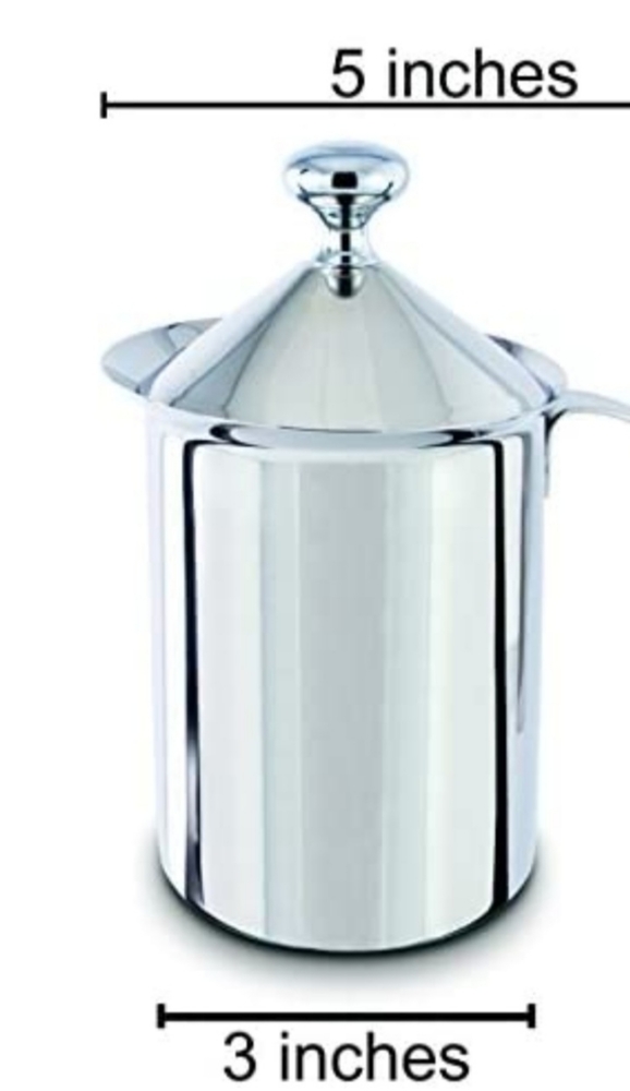 Cuisinox 7" Hand Pump Cappuccino/Milk Froth - Picture 4 of 5